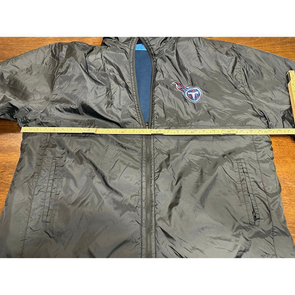 Pro Player Tennessee Titans Revisable Windbreaker Fleece Jacket Men XL Football - Picture 6 of 14